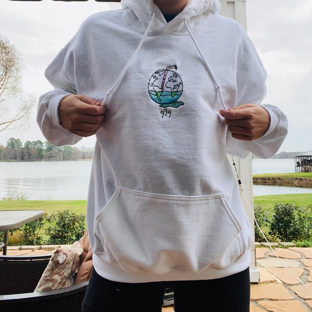 White Juice Wrld Hoodie